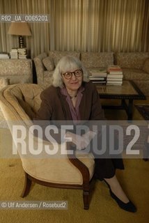 American writer Cynthia Ozick at home. New Rochelle January 20, 2007 - ©Ulf Andersen/Rosebud2