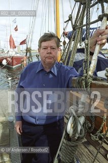 Finnish writer Arto Paasilinna. Paris, April 23, 2002 - ©Ulf Andersen/Rosebud2