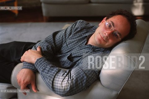 Mexican writer Ignacio Padilla. Paris, October 22, 2001 - ©Ulf Andersen/Rosebud2