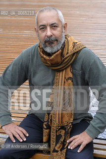 Cuban writer Leonardo Padura. Paris, September 25, 2010 - ©Ulf Andersen/Rosebud2