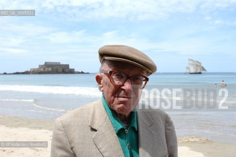 Italian writer Boris Pahor. Saint Malo, June 9, 2003 - ©Ulf Andersen/Rosebud2