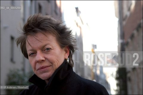 Belgian writer Connie Palmen. Antwerpen, February 14, 2003 - ©Ulf Andersen/Rosebud2