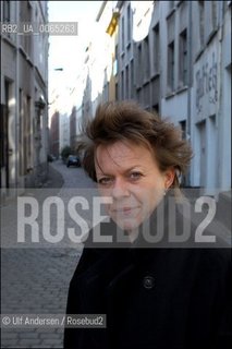 Belgian writer Connie Palmen. Antwerpen, February 14, 2003 - ©Ulf Andersen/Rosebud2