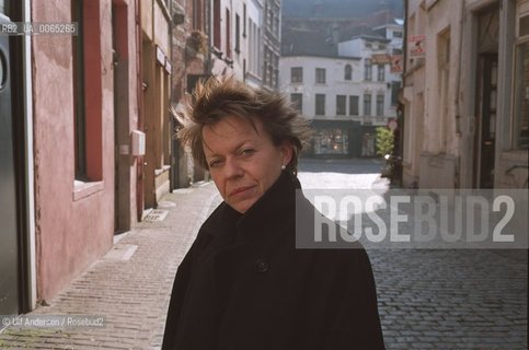 Belgian writer Connie Palmen. Antwerpen, February 14, 2003 - ©Ulf Andersen/Rosebud2