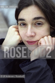 German writer Inka Parei. Berlin, January 27, 2001 - ©Ulf Andersen/Rosebud2