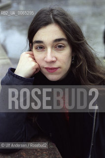 German writer Inka Parei. Berlin, January 27, 2001 - ©Ulf Andersen/Rosebud2