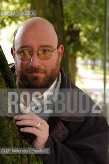 Mexican writer Eduardo Antonio Parra. Paris, October 17, 2004 - ©Ulf Andersen/Rosebud2