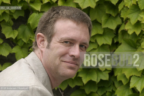 American writer Kevin Patterson. Paris, May 28, 2009 - ©Ulf Andersen/Rosebud2