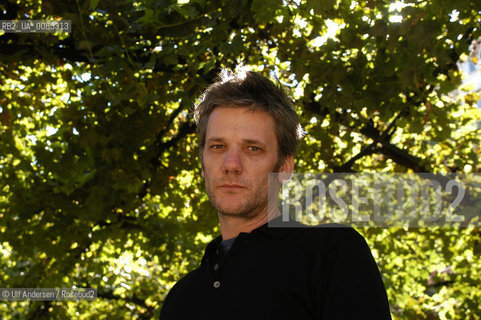 Argentinian writer Alan Pauls. Paris, September 19, 2005 - ©Ulf Andersen/Rosebud2