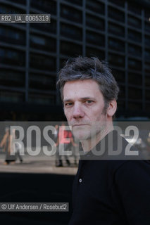 Argentinian writer Alan Pauls. Paris, September 19, 2005 - ©Ulf Andersen/Rosebud2