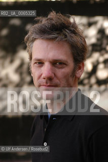 Argentinian writer Alan Pauls. Paris, September 19, 2005 - ©Ulf Andersen/Rosebud2