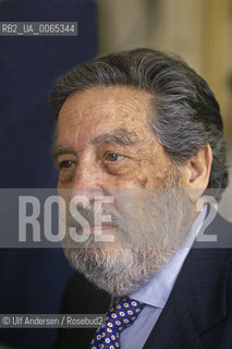 Mexican writer Octavio Paz. Paris, November 1, 1993 - ©Ulf Andersen/Rosebud2