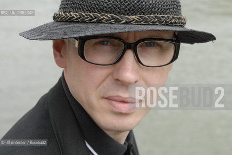 English writer David Peace. Lyon, May 31, 2008 - ©Ulf Andersen/Rosebud2