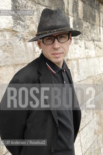 English writer David Peace. Lyon, May 31, 2008 - ©Ulf Andersen/Rosebud2