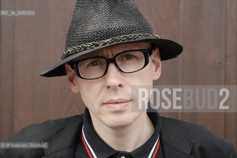 English writer David Peace. Lyon, May 31, 2008 - ©Ulf Andersen/Rosebud2