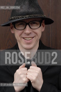 English writer David Peace. Lyon, May 31, 2008 - ©Ulf Andersen/Rosebud2