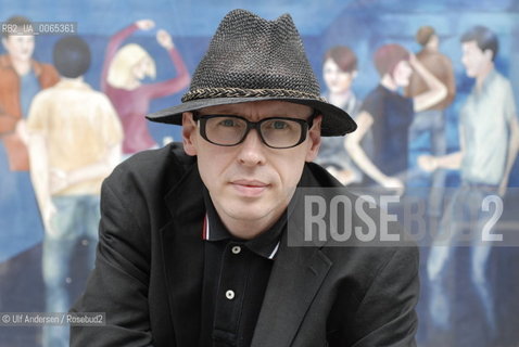 English writer David Peace. Lyon, May 31, 2008 - ©Ulf Andersen/Rosebud2