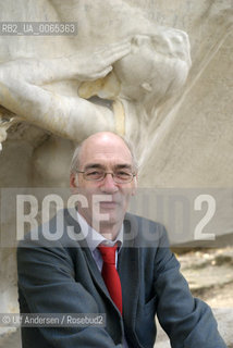 English writer Ian Pears. Paris, October 12, 2009 - ©Ulf Andersen/Rosebud2