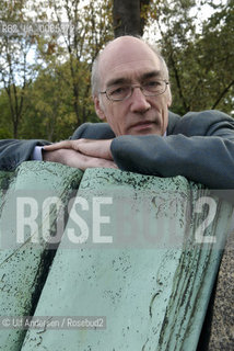 English writer Ian Pears. Paris, October 12, 2009 - ©Ulf Andersen/Rosebud2