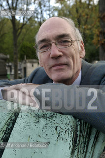 English writer Ian Pears. Paris, October 12, 2009 - ©Ulf Andersen/Rosebud2