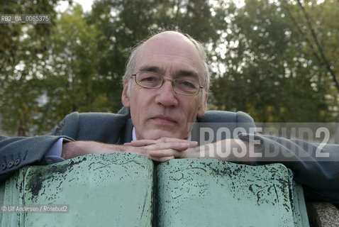 English writer Ian Pears. Paris, October 12, 2009 - ©Ulf Andersen/Rosebud2