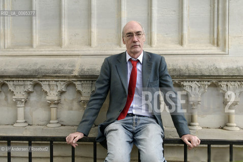 English writer Ian Pears. Paris, October 12, 2009 - ©Ulf Andersen/Rosebud2