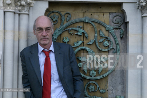 English writer Ian Pears. Paris, October 12, 2009 - ©Ulf Andersen/Rosebud2