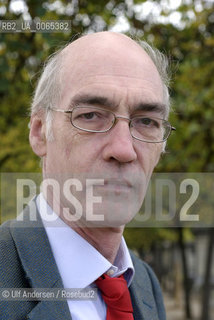 English writer Ian Pears. Paris, October 12, 2009 - ©Ulf Andersen/Rosebud2