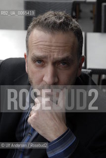 American writer George P. Pelecanos. Lyon, March 30, 2008 - ©Ulf Andersen/Rosebud2