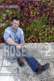 American writer Benjamin Percy. Bordeaux, October 1, 2010 - ©Ulf Andersen/Rosebud2