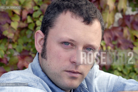 American writer Benjamin Percy. Bordeaux, October 1, 2010 - ©Ulf Andersen/Rosebud2