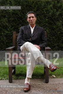 English writer Percy Kemp. Paris, July 11, 2005 - ©Ulf Andersen/Rosebud2