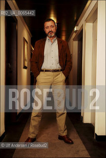 Spanish writer Arturo Perez-Reverte. Paris, April 26, 2007 - ©Ulf Andersen/Rosebud2