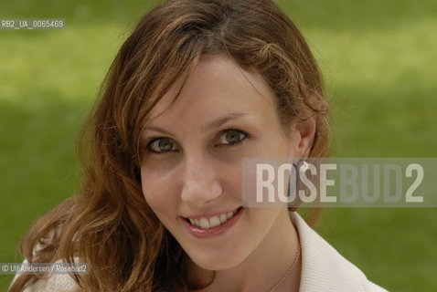 American writer Marisha Pessl. Paris, June 18, 2007 - ©Ulf Andersen/Rosebud2