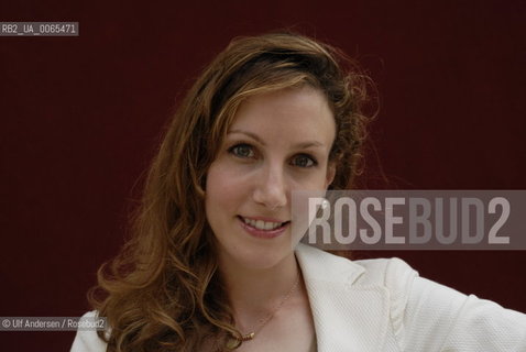 American writer Marisha Pessl. Paris, June 18, 2007 - ©Ulf Andersen/Rosebud2