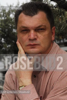 Serbian writer Goran Petrovic. Paris, June 19, 2006 - ©Ulf Andersen/Rosebud2