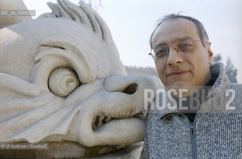 Italian writer Claudio Piersanti. Rome, January 29, 2002 - ©Ulf Andersen/Rosebud2