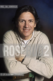 Italian writer Davide Pinardi. Paris, March 23, 2002 - ©Ulf Andersen/Rosebud2