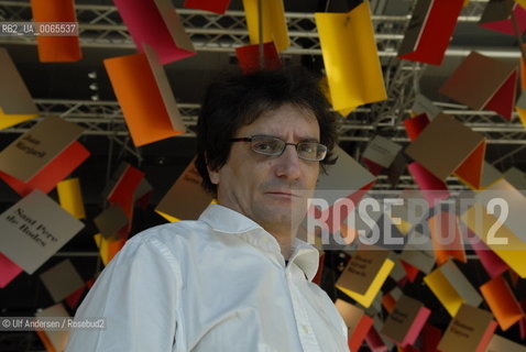 Spanish writer Albert Sanchez Pinol. Frankfurt, October 14, 2007 - ©Ulf Andersen/Rosebud2