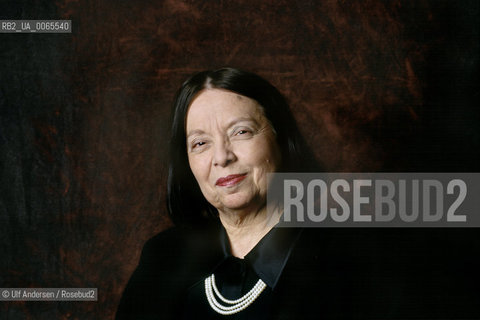 Brazilian writer Nelida Pinon. Paris, March 24, 1997 - ©Ulf Andersen/Rosebud2