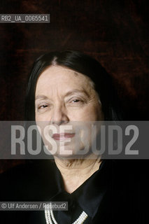 Brazilian writer Nelida Pinon. Paris, March 24, 1997 - ©Ulf Andersen/Rosebud2