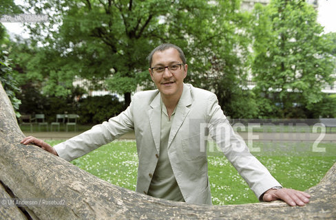 German writer Akif Pirrinci. Paris, May 12, 2001 - ©Ulf Andersen/Rosebud2