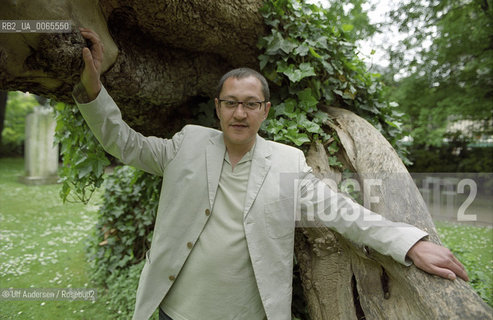 German writer Akif Pirrinci. Paris, May 12, 2001 - ©Ulf Andersen/Rosebud2