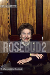 American writer Belva Plain. Paris, April 19, 1994 - ©Ulf Andersen/Rosebud2