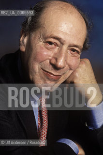 Italian writer Giorgio Pressburger. Paris, March 23, 2002 - ©Ulf Andersen/Rosebud2