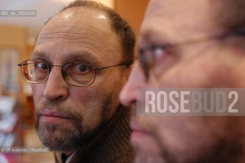 Russian writer Dmitri Prigov. Paris, January 21, 2005 - ©Ulf Andersen/Rosebud2