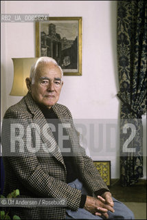 English writer Frederic Prokosch. Grasse, September 22, 1989 - ©Ulf Andersen/Rosebud2