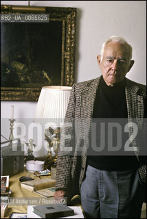 English writer Frederic Prokosch. Grasse, September 22, 1989 - ©Ulf Andersen/Rosebud2