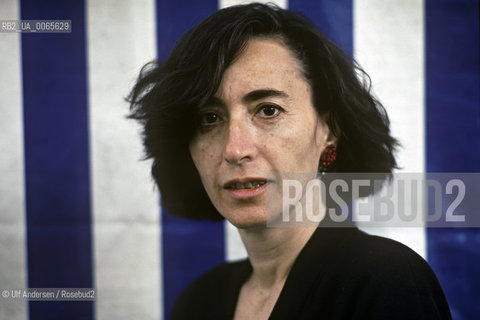 American writer Francine Prose. Paris, September 2, 1993 - ©Ulf Andersen/Rosebud2