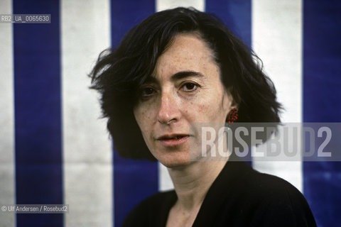 American writer Francine Prose. Paris, September 2, 1993 - ©Ulf Andersen/Rosebud2